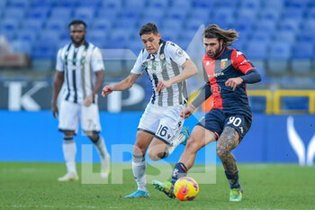 2022-01-22 - MOLINA NAHUEL (Udinese) - Manolo Portanova (Genoa) - GENOA CFC VS UDINESE CALCIO - ITALIAN SERIE A - SOCCER
