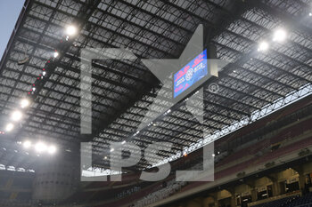 2022-01-22 - A general view inside the stadium during the Serie A 2021/22 football match between FC Internazionale and Venezia FC at Giuseppe Meazza Stadium, Milan, Italy on January 22, 2022 - INTER - FC INTERNAZIONALE VS VENEZIA FC - ITALIAN SERIE A - SOCCER