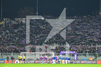 2022-02-05 - Fiorentina supporters in Firenze - ACF FIORENTINA VS SS LAZIO - ITALIAN SERIE A - SOCCER