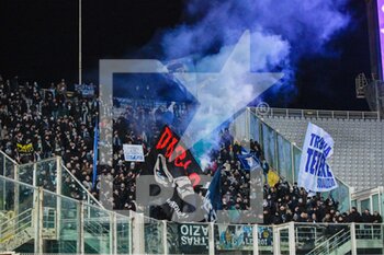 2022-02-05 - Lazion supporters in Firenze - ACF FIORENTINA VS SS LAZIO - ITALIAN SERIE A - SOCCER