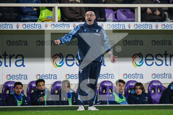 2022-02-05 - Head coach Maurizio Sarri (Lazio) - ACF FIORENTINA VS SS LAZIO - ITALIAN SERIE A - SOCCER