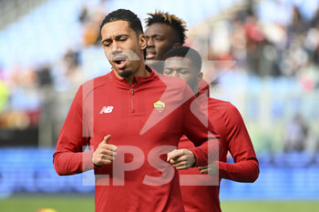 2022-02-05 - Chris Smalling of A.S. Roma during the 24th day of the Serie A Championship between A.S. Roma vs Genoa CFC on 5th February 2022 at the Stadio Olimpico in Rome, Italy. - AS ROMA VS GENOA CFC - ITALIAN SERIE A - SOCCER