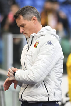 2022-02-05 - Alexander Blessin of Genoa CFC during the 24th day of the Serie A Championship between A.S. Roma vs Genoa CFC on 5th February 2022 at the Stadio Olimpico in Rome, Italy. - AS ROMA VS GENOA CFC - ITALIAN SERIE A - SOCCER
