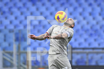 2022-02-05 - Stefano Sturaro of Genoa CFC during the 24th day of the Serie A Championship between A.S. Roma vs Genoa CFC on 5th February 2022 at the Stadio Olimpico in Rome, Italy. - AS ROMA VS GENOA CFC - ITALIAN SERIE A - SOCCER
