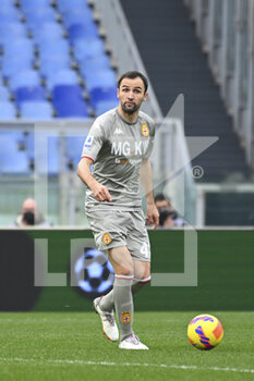 2022-02-05 - Milan Badelj of Genoa CFC during the 24th day of the Serie A Championship between A.S. Roma vs Genoa CFC on 5th February 2022 at the Stadio Olimpico in Rome, Italy. - AS ROMA VS GENOA CFC - ITALIAN SERIE A - SOCCER