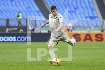 2022-02-05 - Johan Vasquez of Genoa CFC during the 24th day of the Serie A Championship between A.S. Roma vs Genoa CFC on 5th February 2022 at the Stadio Olimpico in Rome, Italy. - AS ROMA VS GENOA CFC - ITALIAN SERIE A - SOCCER