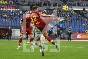 2022-02-05 - Stephan El Shaarawy of A.S. Roma during the 24th day of the Serie A Championship between A.S. Roma vs Genoa CFC on 5th February 2022 at the Stadio Olimpico in Rome, Italy. - AS ROMA VS GENOA CFC - ITALIAN SERIE A - SOCCER