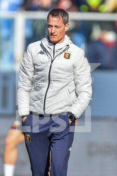 2022-02-13 - Alexander Blessin
(Genoa) head coach - GENOA CFC VS US SALERNITANA - ITALIAN SERIE A - SOCCER