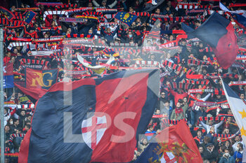 2022-02-13 - Supporters of Genoa Cfc - GENOA CFC VS US SALERNITANA - ITALIAN SERIE A - SOCCER
