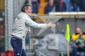 2022-02-13 - Alexander Blessin
 head coach   (Genoa) - GENOA CFC VS US SALERNITANA - ITALIAN SERIE A - SOCCER