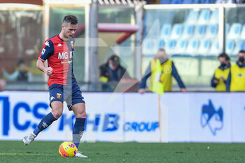 2022-02-13 - Zinho Vanheusden  (Genoa) - GENOA CFC VS US SALERNITANA - ITALIAN SERIE A - SOCCER