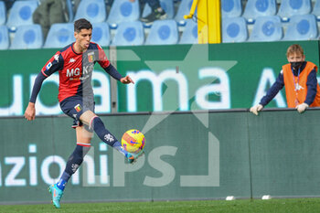 2022-02-13 - Filippo Melegoni  (Genoa) - GENOA CFC VS US SALERNITANA - ITALIAN SERIE A - SOCCER