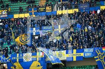 2022-02-13 - Verona supporters - HELLAS VERONA FC VS UDINESE CALCIO - ITALIAN SERIE A - SOCCER