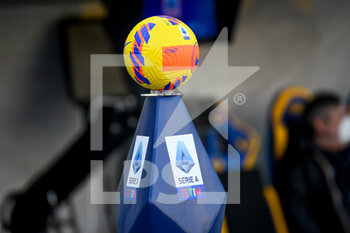 2022-02-13 - the official Serie A ball - HELLAS VERONA FC VS UDINESE CALCIO - ITALIAN SERIE A - SOCCER