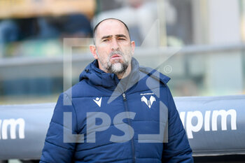 2022-02-13 - Verona's Head Coach Igor Tudor - HELLAS VERONA FC VS UDINESE CALCIO - ITALIAN SERIE A - SOCCER
