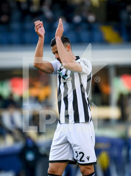 2022-02-13 - Udinese's Pablo Mari' reacts - HELLAS VERONA FC VS UDINESE CALCIO - ITALIAN SERIE A - SOCCER