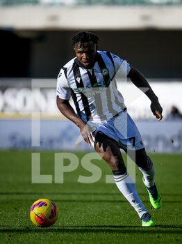 2022-02-13 - Udinese's Isaac Success portrait in action - HELLAS VERONA FC VS UDINESE CALCIO - ITALIAN SERIE A - SOCCER