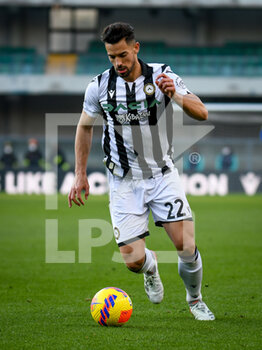 2022-02-13 - Udinese's Pablo Mari' portrait in action - HELLAS VERONA FC VS UDINESE CALCIO - ITALIAN SERIE A - SOCCER