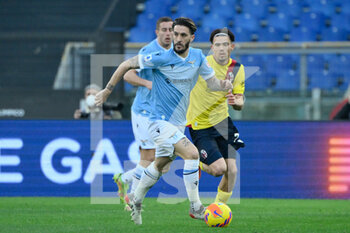 2022-02-12 - Luis Alberto (SS Lazio)  during the Italian Football Championship League A 2021/2022 match between SS Lazio vs Bologna FC at the Olimpic Stadium in Rome on 12 February 2022. - SS LAZIO VS BOLOGNA FC - ITALIAN SERIE A - SOCCER