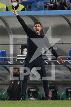 2022-02-13 - Alessio Dionisi of US SASSUOLO gestures during the Serie A match between US Sassuolo and AS Roma at Mapei Stadium-Città del Tricolore on February 13, 2022 in Reggio Emilia, Italy. - US SASSUOLO VS AS ROMA - ITALIAN SERIE A - SOCCER