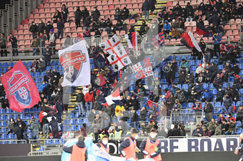2022-02-21 - Tifosi, Fans, Supporters of Cagliari Calcio - CAGLIARI CALCIO VS SSC NAPOLI - ITALIAN SERIE A - SOCCER