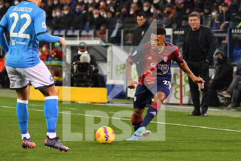 2022-02-21 - Henrique Dalbert of Cagliari Calcio - CAGLIARI CALCIO VS SSC NAPOLI - ITALIAN SERIE A - SOCCER
