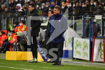 2022-02-21 - Walter Mazzarri Mister of Cagliari Calcio - CAGLIARI CALCIO VS SSC NAPOLI - ITALIAN SERIE A - SOCCER