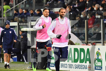 2022-02-21 - Leonardo Pavoletti of Cagliari Calcio - CAGLIARI CALCIO VS SSC NAPOLI - ITALIAN SERIE A - SOCCER