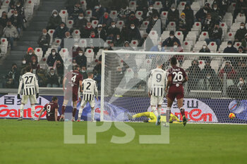 2022-02-18 - Andrea Belotti (Torino FC) scores the goal - JUVENTUS FC VS TORINO FC - ITALIAN SERIE A - SOCCER
