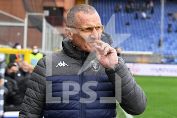 2022-02-19 - Aurelio Andreazzoli (Empoli) head coach - UC SAMPDORIA VS EMPOLI FC - ITALIAN SERIE A - SOCCER