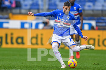 2022-02-19 - Nicola Murru (Sampdoria) - UC SAMPDORIA VS EMPOLI FC - ITALIAN SERIE A - SOCCER
