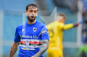 2022-02-19 - Francesco Caputo  disappointment - UC SAMPDORIA VS EMPOLI FC - ITALIAN SERIE A - SOCCER