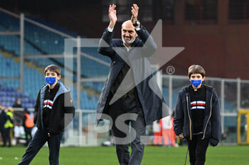 2022-02-19 - Marco Lanna President of Sampdoria  celebrates after scoring a match - UC SAMPDORIA VS EMPOLI FC - ITALIAN SERIE A - SOCCER