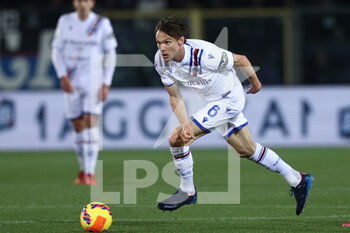2022-02-28 - Albin Ekdal (UC Sampdoria) in action - ATALANTA BC VS UC SAMPDORIA - ITALIAN SERIE A - SOCCER