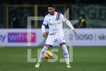 2022-02-28 - Nicola Murru (UC Sampdoria) in action - ATALANTA BC VS UC SAMPDORIA - ITALIAN SERIE A - SOCCER