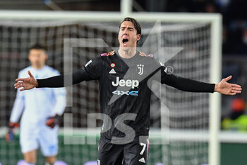 2022-02-26 - Disappointment of Dusan Vlahovic (Juventus FC) - EMPOLI FC VS JUVENTUS FC - ITALIAN SERIE A - SOCCER