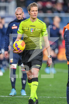2022-02-25 - The Referee of the match Daniele Chiffi to Padova - GENOA CFC VS INTER - FC INTERNAZIONALE - ITALIAN SERIE A - SOCCER