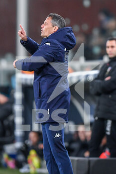 2022-02-25 - Alexander Blessin
 (Genoa) head coach - GENOA CFC VS INTER - FC INTERNAZIONALE - ITALIAN SERIE A - SOCCER