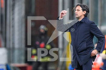 2022-02-25 - Simone Inzaghi (Inter) head coach - GENOA CFC VS INTER - FC INTERNAZIONALE - ITALIAN SERIE A - SOCCER