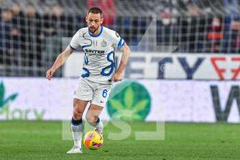 2022-02-25 - Stefan de Vrij (Inter) - GENOA CFC VS INTER - FC INTERNAZIONALE - ITALIAN SERIE A - SOCCER