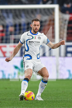 2022-02-25 - Stefan de Vrij (Inter) - GENOA CFC VS INTER - FC INTERNAZIONALE - ITALIAN SERIE A - SOCCER