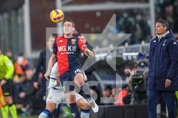 2022-02-25 - Silvan Hefti (Genoa) - GENOA CFC VS INTER - FC INTERNAZIONALE - ITALIAN SERIE A - SOCCER