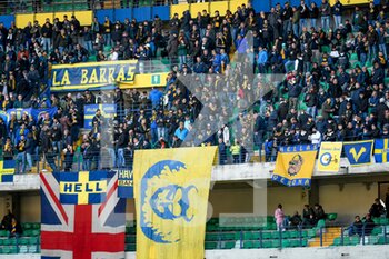 2022-02-27 - Verona supporters - HELLAS VERONA FC VS VENEZIA FC - ITALIAN SERIE A - SOCCER