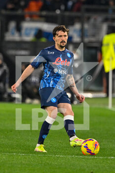 2022-02-27 - Mario Rui (SSC Napoli) during the Italian Football Championship League A 2021/2022 match between SS Lazio vs SSC Napoli at the Olimpic Stadium in Rome on 27 February 2022. - SS LAZIO VS SSC NAPOLI - ITALIAN SERIE A - SOCCER