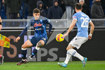 2022-02-27 - Giovanni Di Lorenzo (SSC Napoli) during the Italian Football Championship League A 2021/2022 match between SS Lazio vs SSC Napoli at the Olimpic Stadium in Rome on 27 February 2022. - SS LAZIO VS SSC NAPOLI - ITALIAN SERIE A - SOCCER