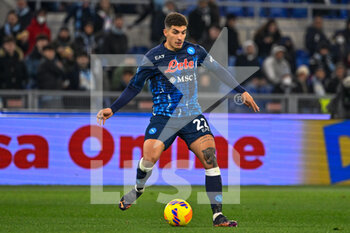 2022-02-27 - Giovanni Di Lorenzo (SSC Napoli) during the Italian Football Championship League A 2021/2022 match between SS Lazio vs SSC Napoli at the Olimpic Stadium in Rome on 27 February 2022. - SS LAZIO VS SSC NAPOLI - ITALIAN SERIE A - SOCCER