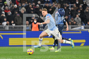 2022-02-27 - Ciro Immobile (SS Lazio)  during the Italian Football Championship League A 2021/2022 match between SS Lazio vs SSC Napoli at the Olimpic Stadium in Rome on 27 February 2022. - SS LAZIO VS SSC NAPOLI - ITALIAN SERIE A - SOCCER