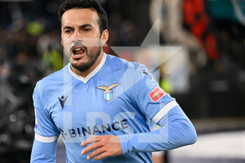 2022-02-27 - Pedro (SS Lazio)  during the Italian Football Championship League A 2021/2022 match between SS Lazio vs SSC Napoli at the Olimpic Stadium in Rome on 27 February 2022. - SS LAZIO VS SSC NAPOLI - ITALIAN SERIE A - SOCCER