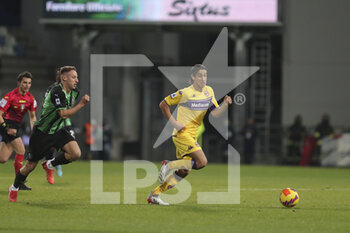 2022-02-26 - Youssef Maleh (Fiorentina) in action - US SASSUOLO VS ACF FIORENTINA - ITALIAN SERIE A - SOCCER