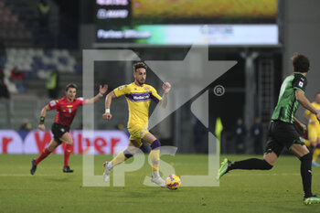 2022-02-26 - Gaetano Castrovilli (Fiorentina) in action - US SASSUOLO VS ACF FIORENTINA - ITALIAN SERIE A - SOCCER